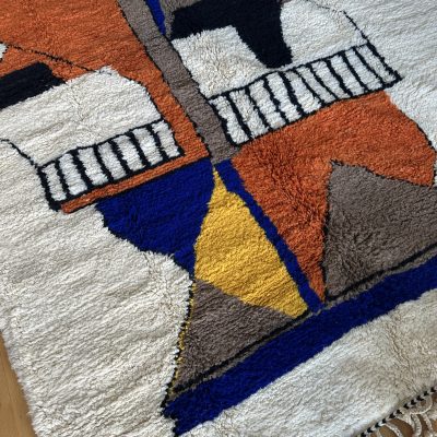 Beni Ourain Moroccan rug - 3x2m