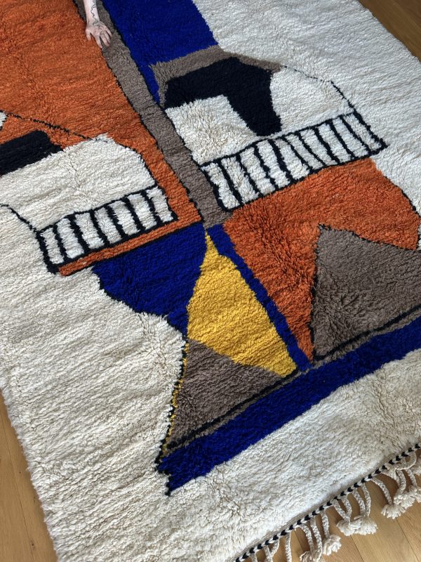 Beni Ourain Moroccan rug - 3x2m