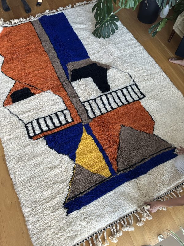 Beni Ourain Moroccan rug - 3x2m - Image 3