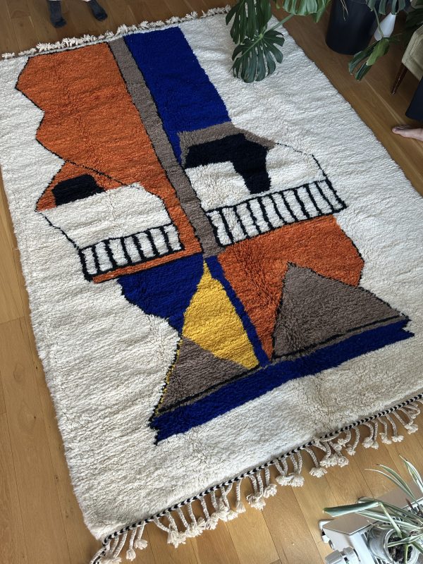 Beni Ourain Moroccan rug - 3x2m - Image 2