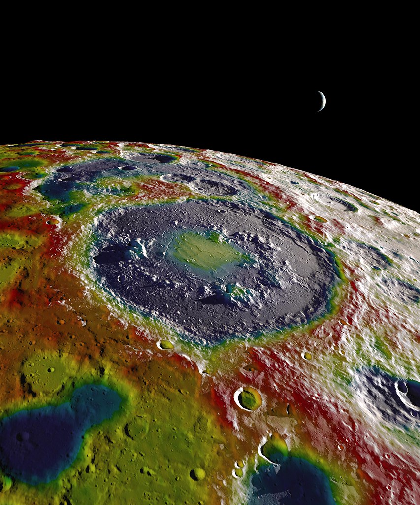 Free-Air Gravity Map of the Moon