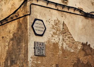 Free Photo Of Rustic Street Signs In Fes Medina Morocco