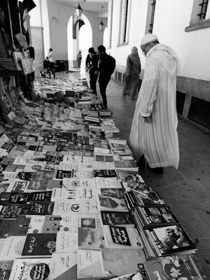 Free Photo Of Street Book Market In Rabat Morocco