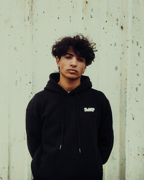 A Moroccan gen-z posing and representing Moroccan darija