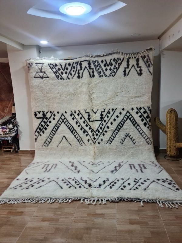 [Request to Order] Handwoven Mrirt Rug with Geometric Patterns - 3x2 - Image 2